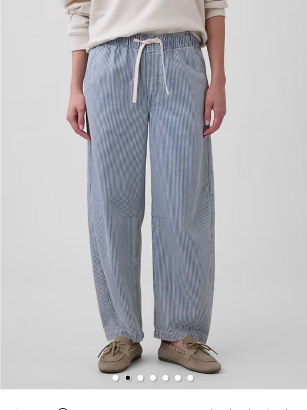 GAP pull-on barrel Jeans